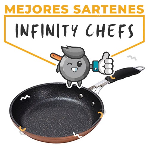 Las mejores sartenes Infinity Chefs ▷ en 2024